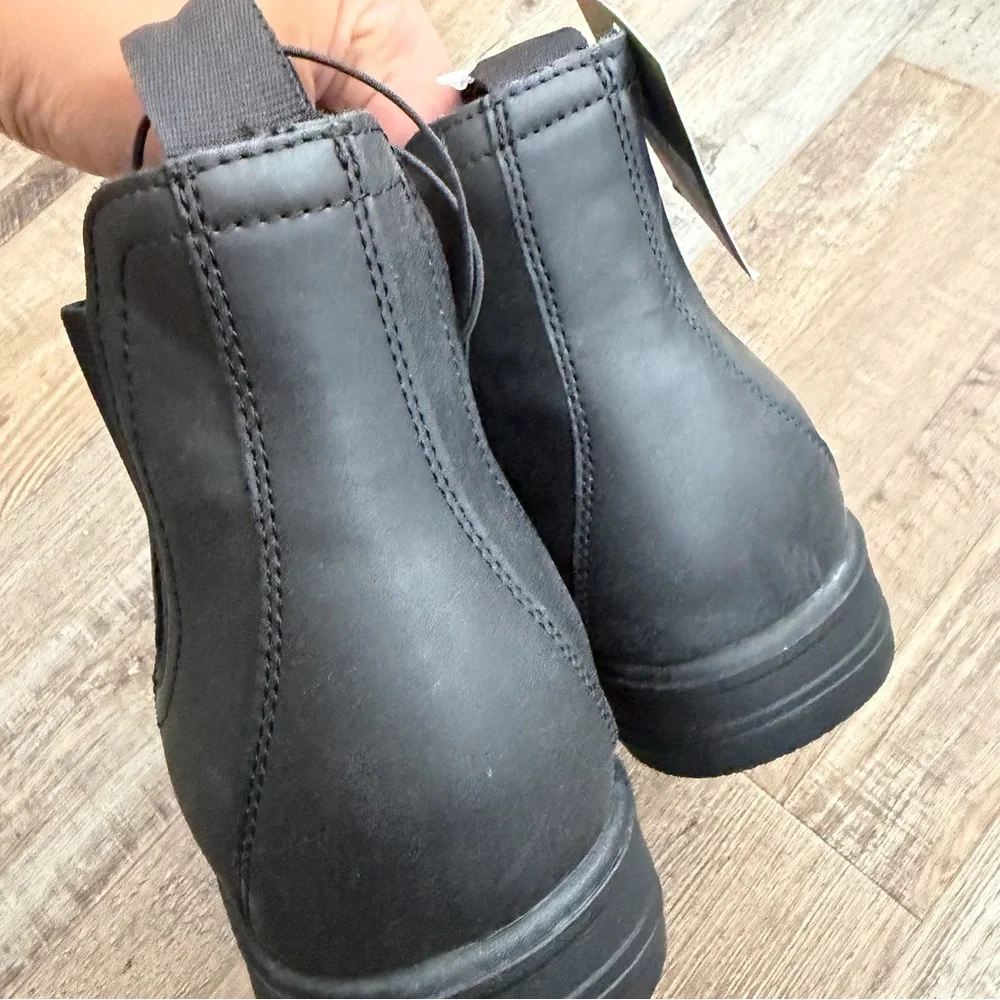 Men's Huxley Chelsea Boots - Goodfellow & Co™ Black 12 - Picture 7 of 8